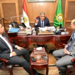 استقبال المدير الجديد لمنطقة الدقهلية بشركة غاز مصر