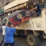 حملات مكثفة لإزالة الإشغالات في شوارع الإسكندرية