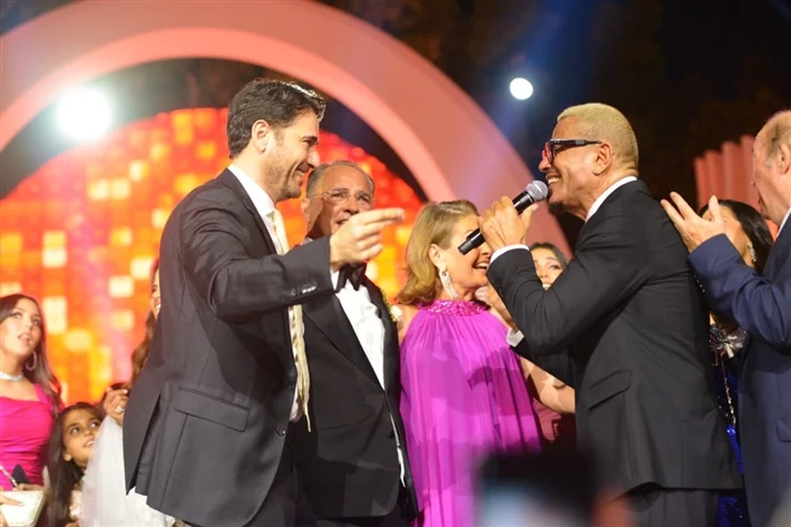 زفاف ابنة محمد السعدي يجمع نجوم الفن والإعلام