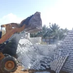 جهود إزالة التعديات في قنا