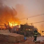 زيارة نائب محافظ أسوان لمصابي حريق محطة الوقود