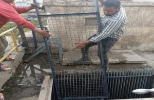 تركيب مصافٍ جديدة لحماية طلمبات مياه كفر الشيخ