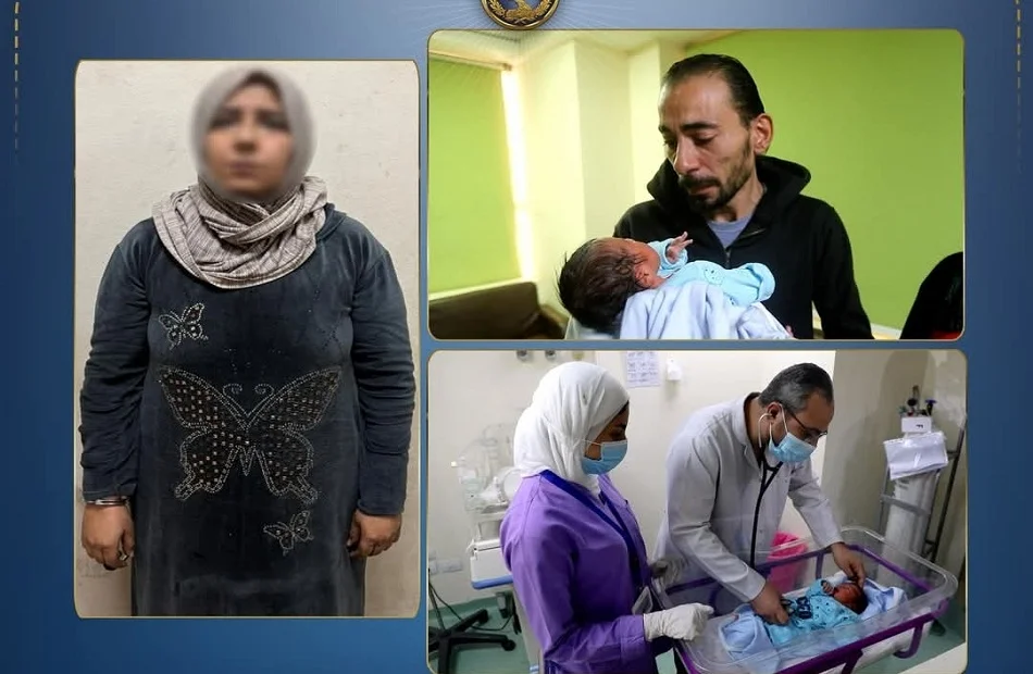 استعادة طفلة مختطفة بمستشفى الحسين الجامعي