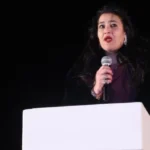 شاليمار الشربتلي تشيد بالحضارة المصرية في فعالية هرم سقارة