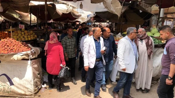 زيارة محافظ الدقهلية لسوق كفر البدماص