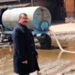 إصلاح الصرف الصحي في قرية القضاة بكفر صقر