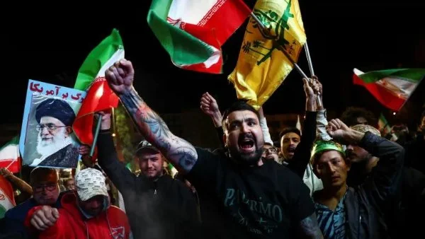 مظاهرات حاشدة في طهران بعد وقف إطلاق النار