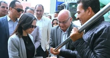 الرقابة على توريد القمح في محافظة البحيرة
