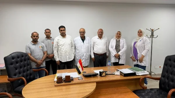 أمانة أفراد الأمن بمستشفى الغردقة العام