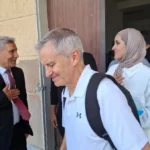 زيارة وفد اليونيسف للمعاهد الأزهرية في غزة