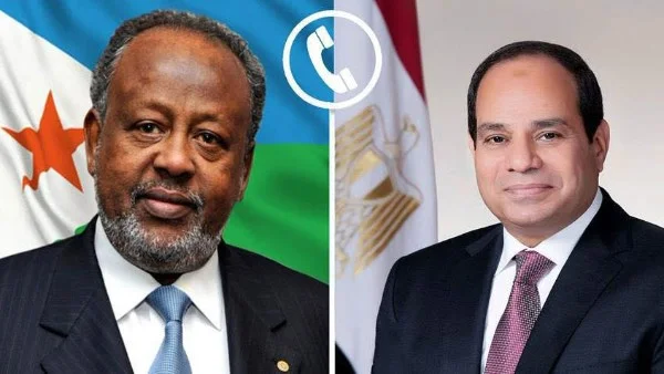 تهنئة السيسي لنظيره الجيبوتي بفوزه الرئاسي
