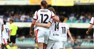 ميلان يحقق الفوز على فيرونا بهدف رابيو