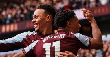 فوز مثير لأستون فيلا ونوتنجهام فورست في الدوري الإنجليزي