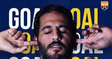 الجونة يتفوق على الإسماعيلي بهدف مروان محسن