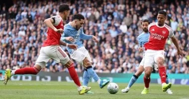تعادل مثير في قمة مانشستر سيتي وآرسنال