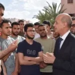 جولة تفقدية لرئيس جامعة بني سويف في المدن الجامعية