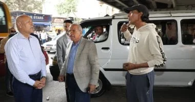 جولة ميدانية لمحافظ القاهرة بميدان رمسيس ووسط المدينة