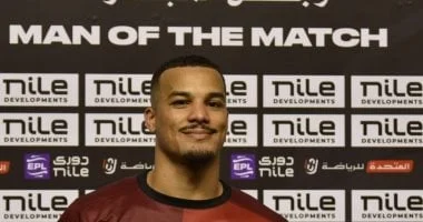 فخري لاكاى يتألق ويفوز بجائزة رجل المباراة