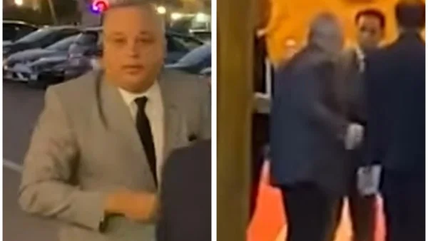 عزاء والد دينا رامز في مسجد الشرطة بالشيخ زايد