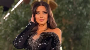 فستان رضوى الشربيني في حفل زفاف يثير الدهشة
