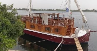 إدفو: جمال النيل يزين المرسى السياحي في أسوان