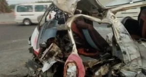 حادث أليم على طريق الغردقة - غارب يسفر عن وفاة وإصابات