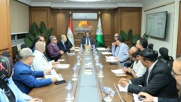 متابعة خطط العمل بمركز ومدينة البدرشين في الجيزة