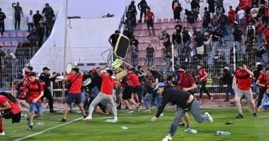 أحداث مؤسفة في مباراة أولمبيك آسفي واتحاد العاصمة