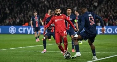ليفربول يواجه باريس سان جيرمان في دوري الأبطال