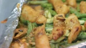 طريقة عمل قوارب فيليه قشر بياض في الفرن