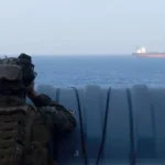 السيطرة الأمريكية على سفينة شحن إيرانية