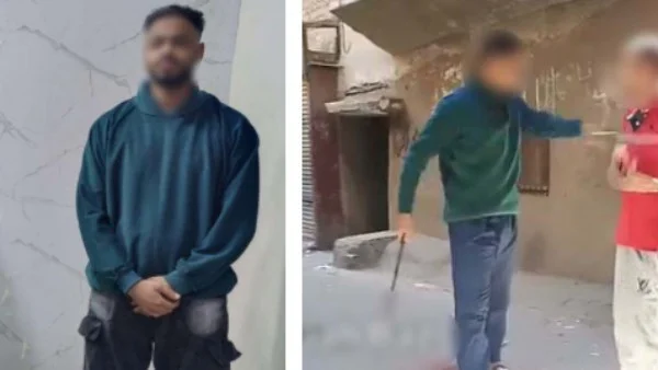 بلطجي يعتدي على عمه وزوجته بالقليوبية