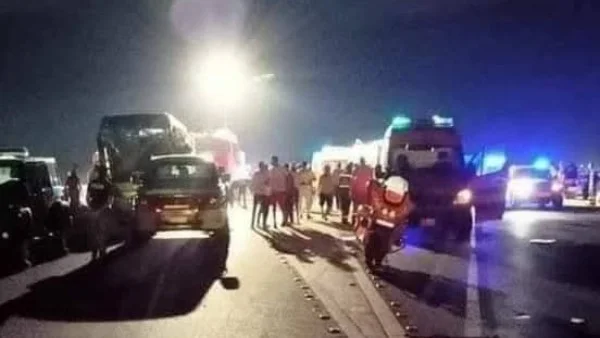 حالة مصابي حادث أتوبيس الغردقة مستقرة باستثناء واحدة