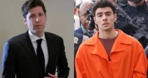 سفاح التكنولوجيا يهاجم سام ألتمان بزجاجة مولوتوف