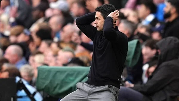 مستقبل أرتيتا مهدد بعد خسارة أرسنال أمام مانشستر سيتي