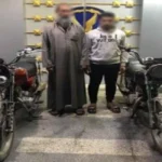 لصوص دراجات نارية في كفر الشيخ تحت قبضة الأمن