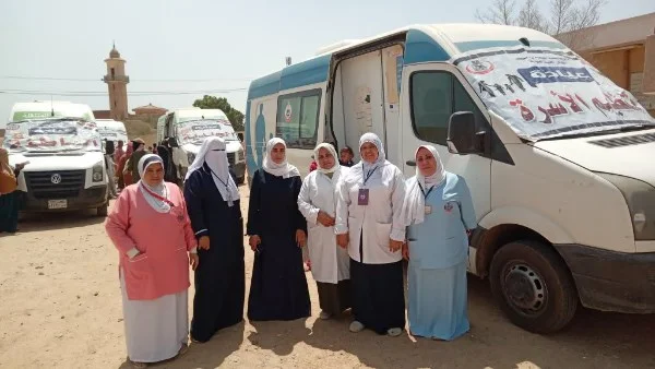 قافلة طبية في الأنصار تقدم 2500 خدمة صحية