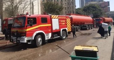 إخماد حريق في شقة سكنية بالحوامدية دون إصابات