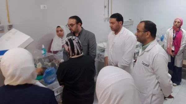 وكيل صحة القليوبية يتفقد مستشفى بهتيم المركزي