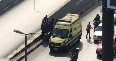 إصابة شخص بحادث مروري في العمرانية