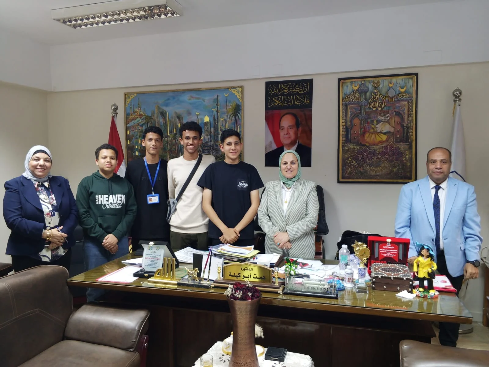 ابتكار طلابي لتطوير التعليم بالقاهرة