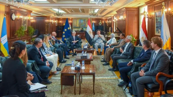 تعزيز التعاون الاقتصادي بين الإسكندرية والاتحاد الأوروبي