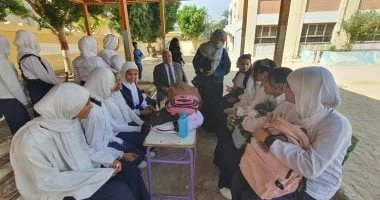 جولة تفقدية لوكيل تعليم الأقصر لمتابعة المدارس