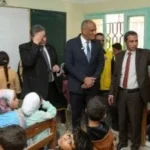 محافظ كفر الشيخ يتفقد مبادرة فحص وعلاج الإبصار