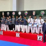 محافظ كفر الشيخ يهنئ أبطال الكاراتيه بإنجازاتهم