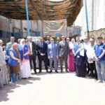 محافظ الغربية يتفقد قافلة طبية مجانية في بنا أبو صير