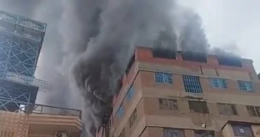 السيطرة على حريق في مخزن كرتون بمدينة 6 أكتوبر