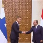 الرئيس السيسي يستقبل نظيره الفنلندي بمصر