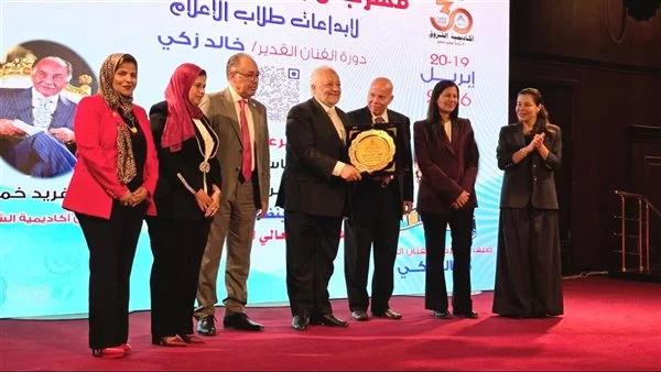 مهرجان الشروق العاشر: تكريم خالد زكي وفوز 51 عملًا إعلاميًا