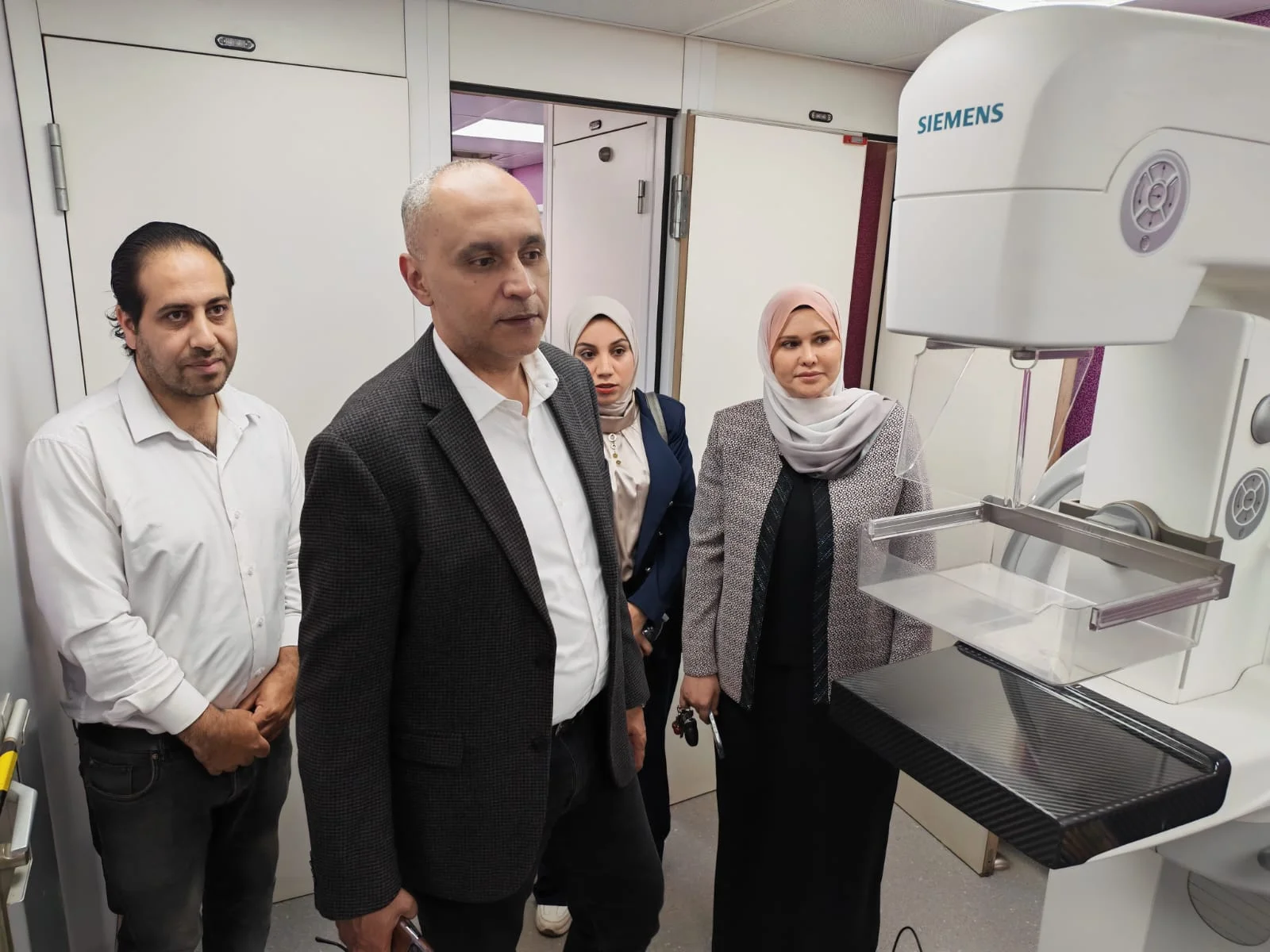 جولة تفقدية لمتابعة فحص أورام الثدي بالمحلة الكبرى